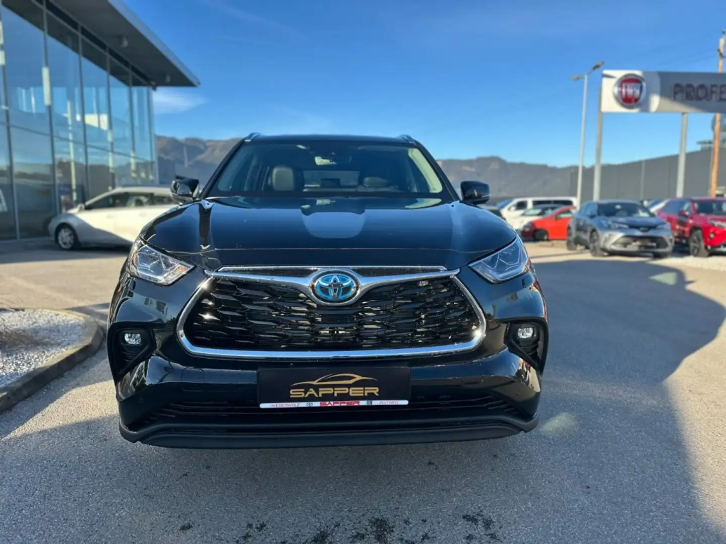 Toyota Highlander 2,5 Hybrid Style AWD Schwarz - 2