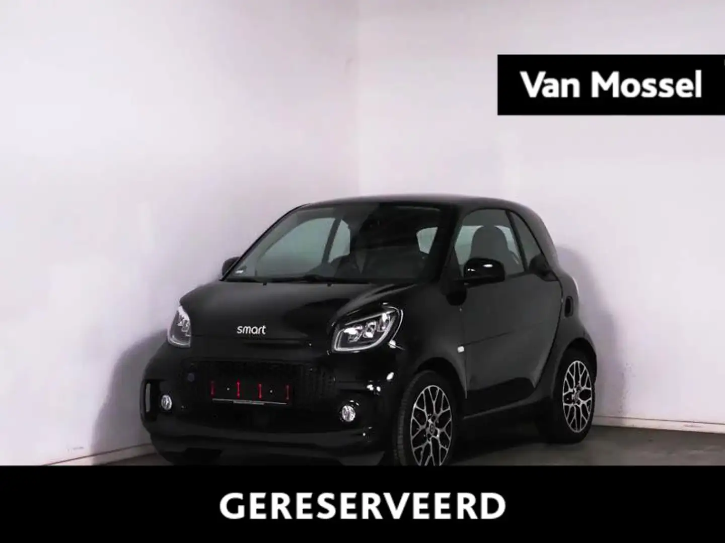 smart forTwo coupé 60KW + LEDER + CARBON PACK + Noir - 1