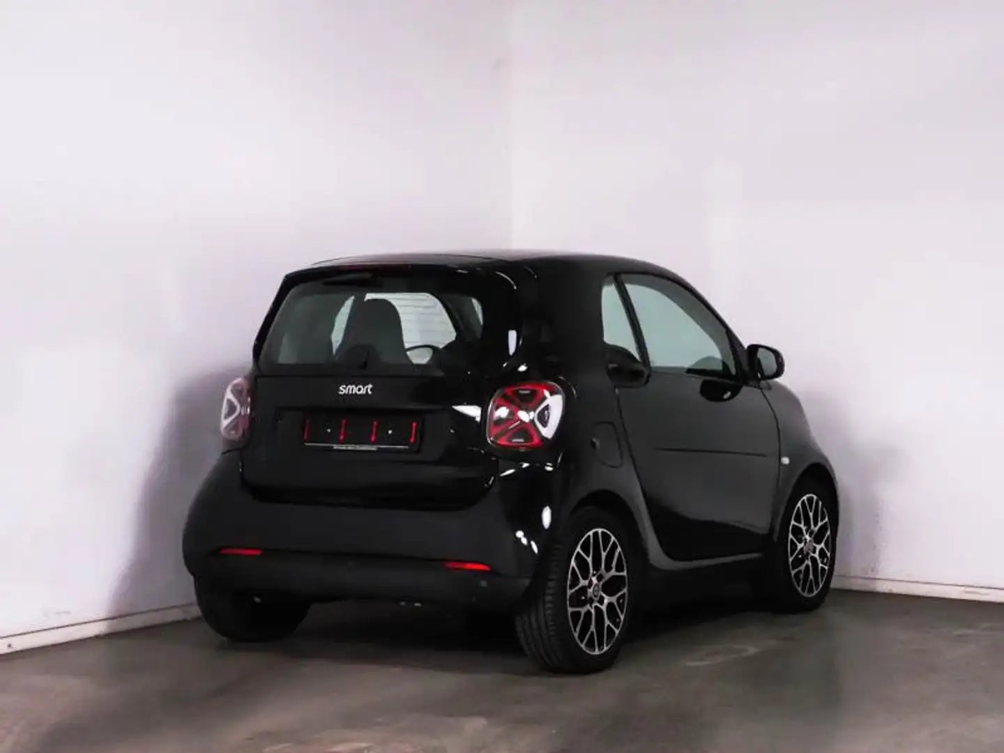 smart forTwo coupé 60KW + LEDER + CARBON PACK + Noir - 2