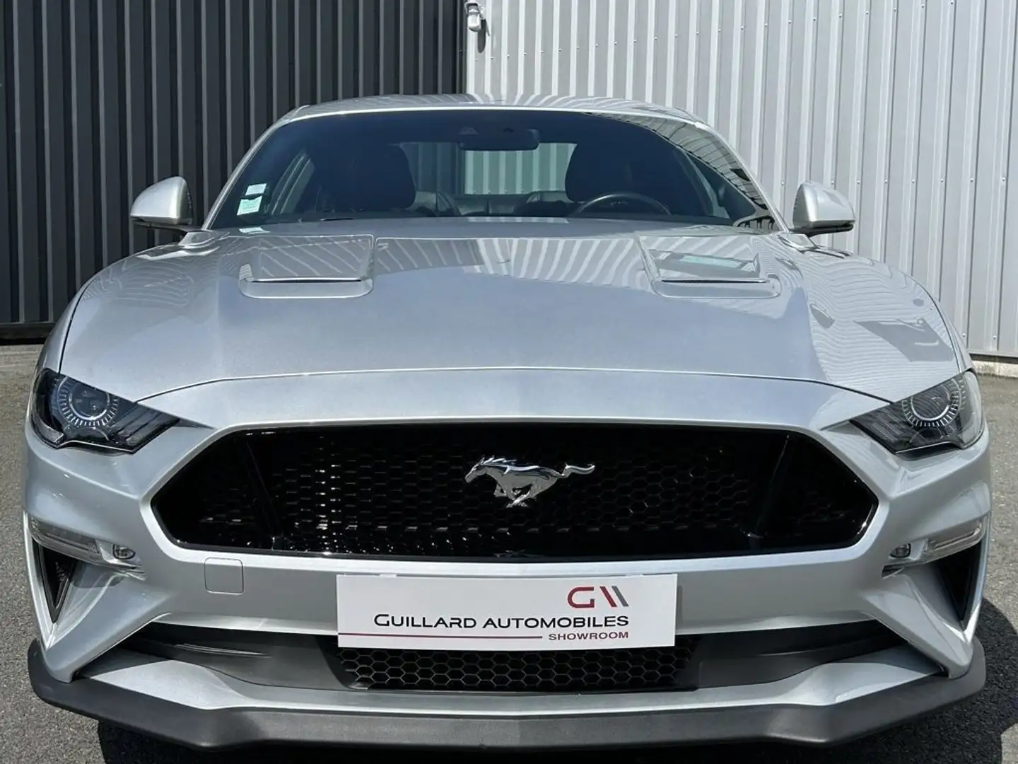 Ford Mustang FASTBACK 5.0 V8 450ch GT BVM6 Gris - 2