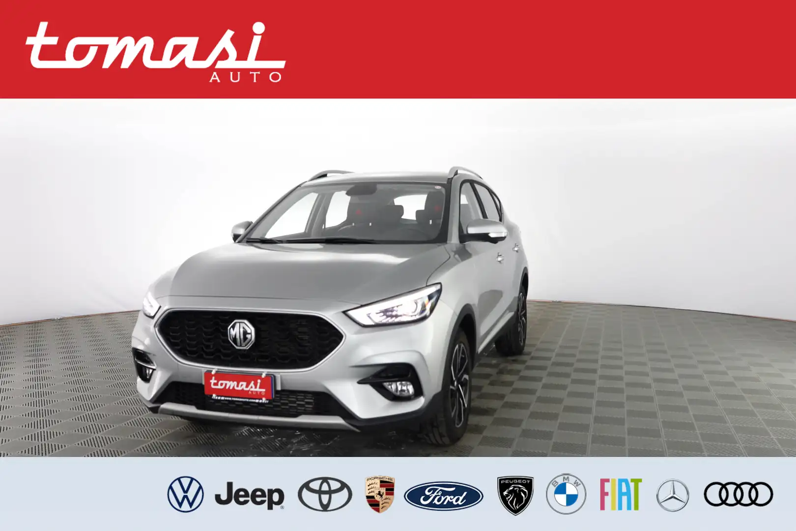 MG ZS 1.0T-GDI aut. Luxury FARI LED,INTERNI PELLE Argento - 1