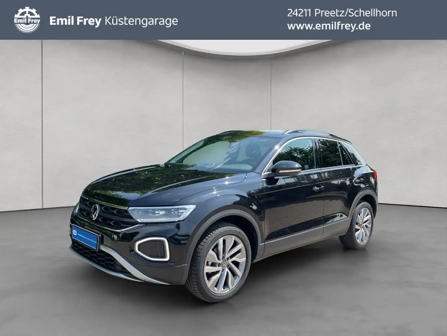 Volkswagen T-Roc T-ROC Goal 1,5 TSI DSG AHK LED Plus ACC Navi Noir - 1