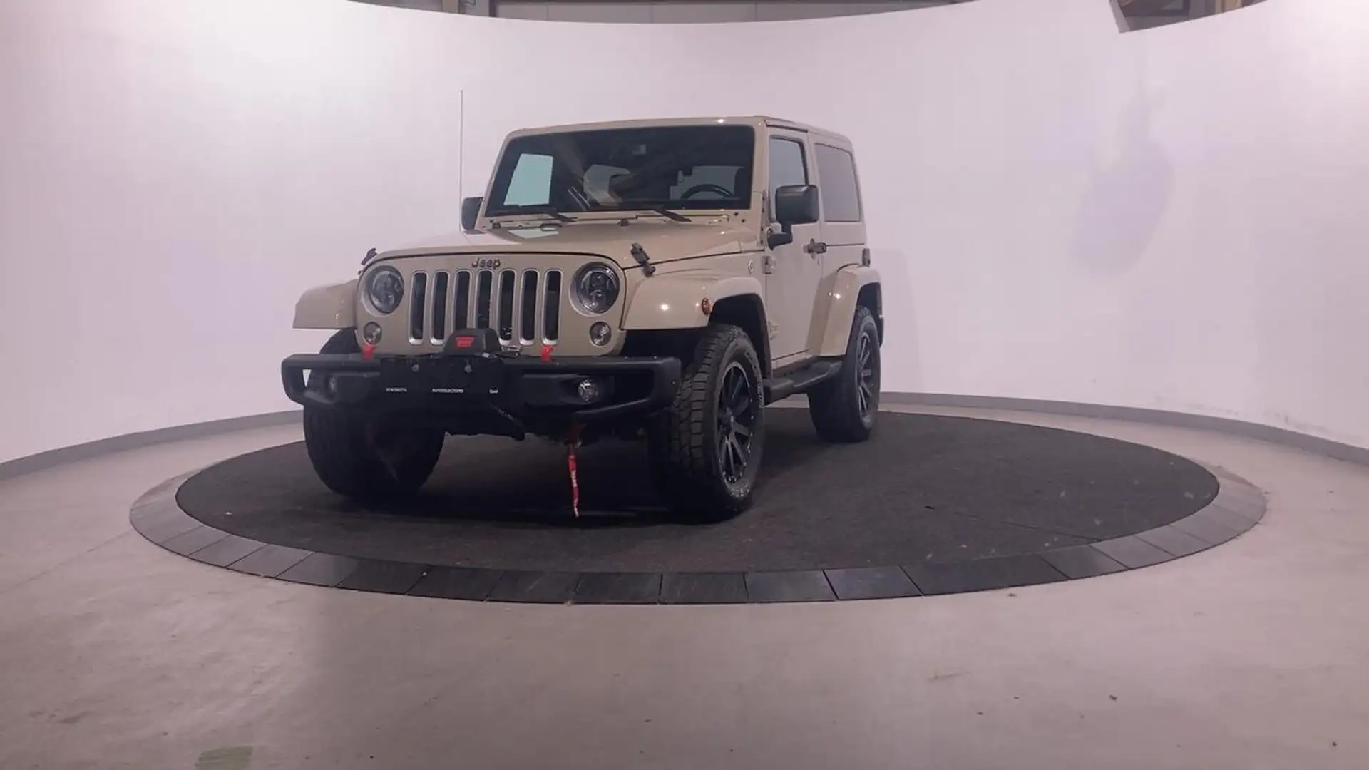 Jeep Wrangler automaat/Lichte vracht/Leder/Led/Camera Beige - 1