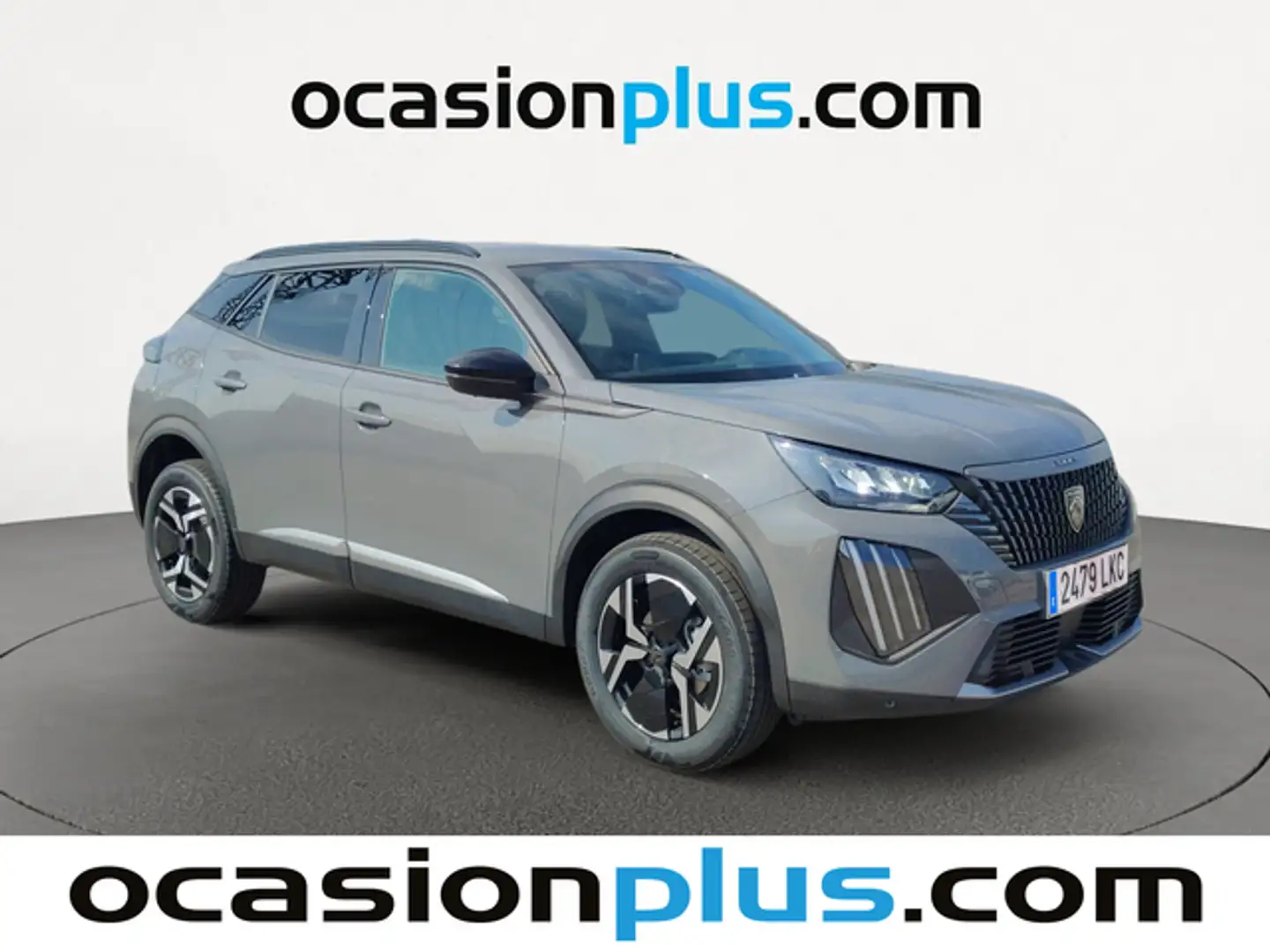 Peugeot 2008 1.2 PureTech S&S Allure 100 Gris - 2