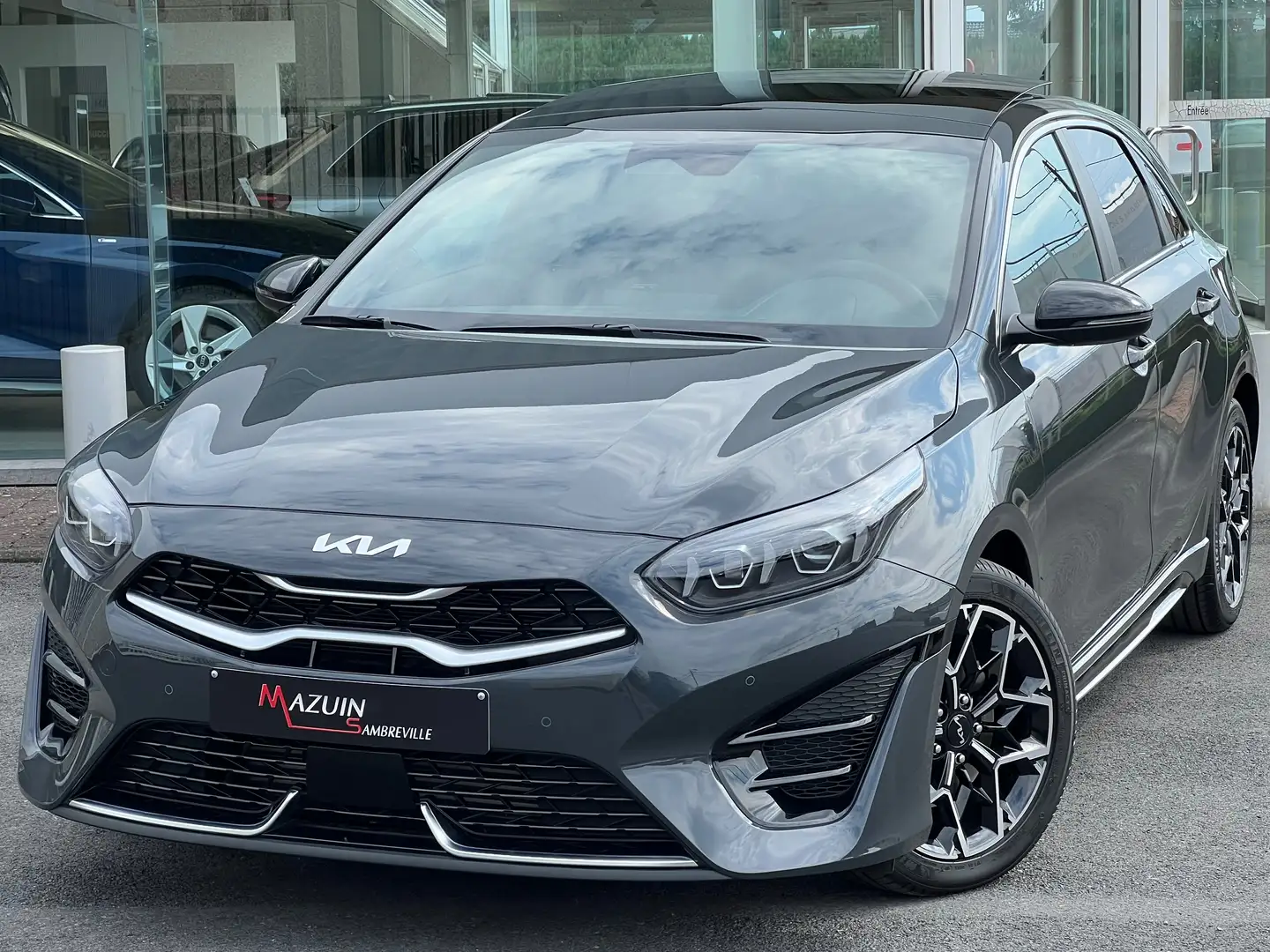 Kia Ceed / cee'd Ceed 1.5 T-GDi * GT-Line * Toit Ouvrant * 7800 Km Grijs - 1