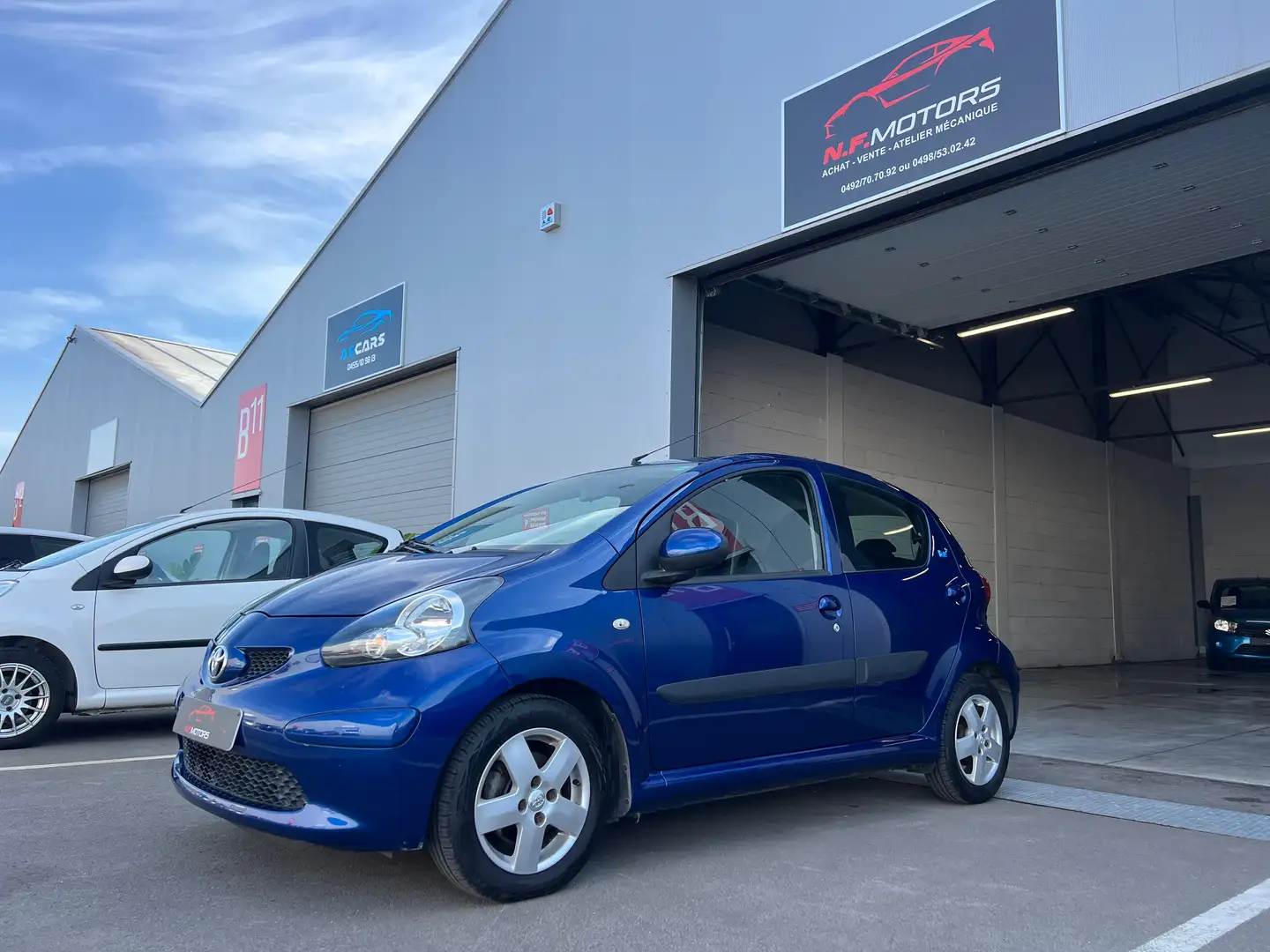 Toyota Aygo Prête à immatriculer boîte auto airco ✅ Bleu - 1
