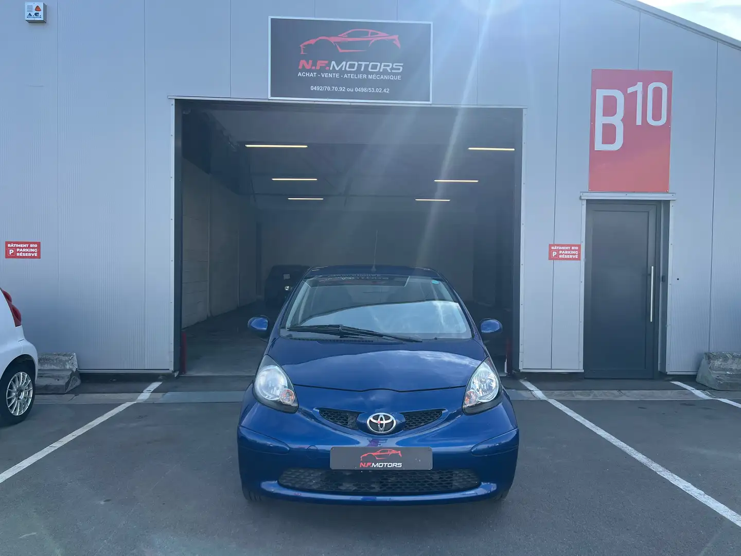 Toyota Aygo Prête à immatriculer boîte auto airco ✅ Bleu - 2