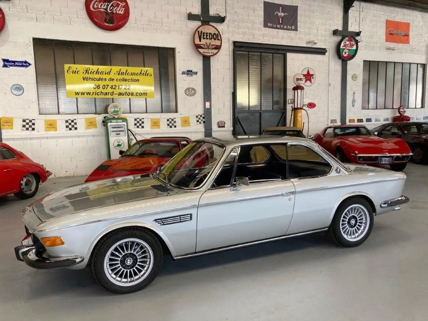 BMW 2800 CS E9 de 1970 en stock en France Silber - 1