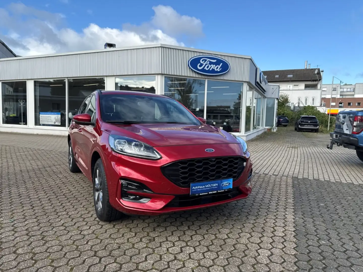 Ford Kuga Plug-In Hybrid ST-Line X 2.5 Duratec AHK-klappbar Rot - 2