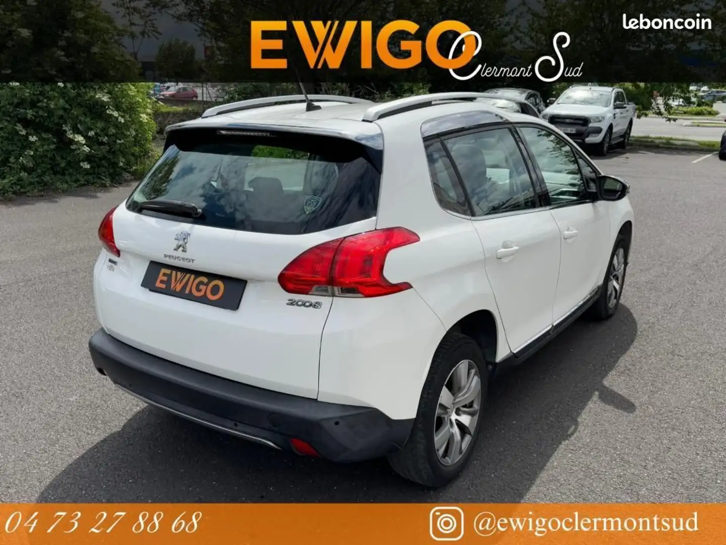 Peugeot 2008 1.2 PURETECH 110CH ALLURE EAT6 COURROIE CHANGEE Blanc - 2