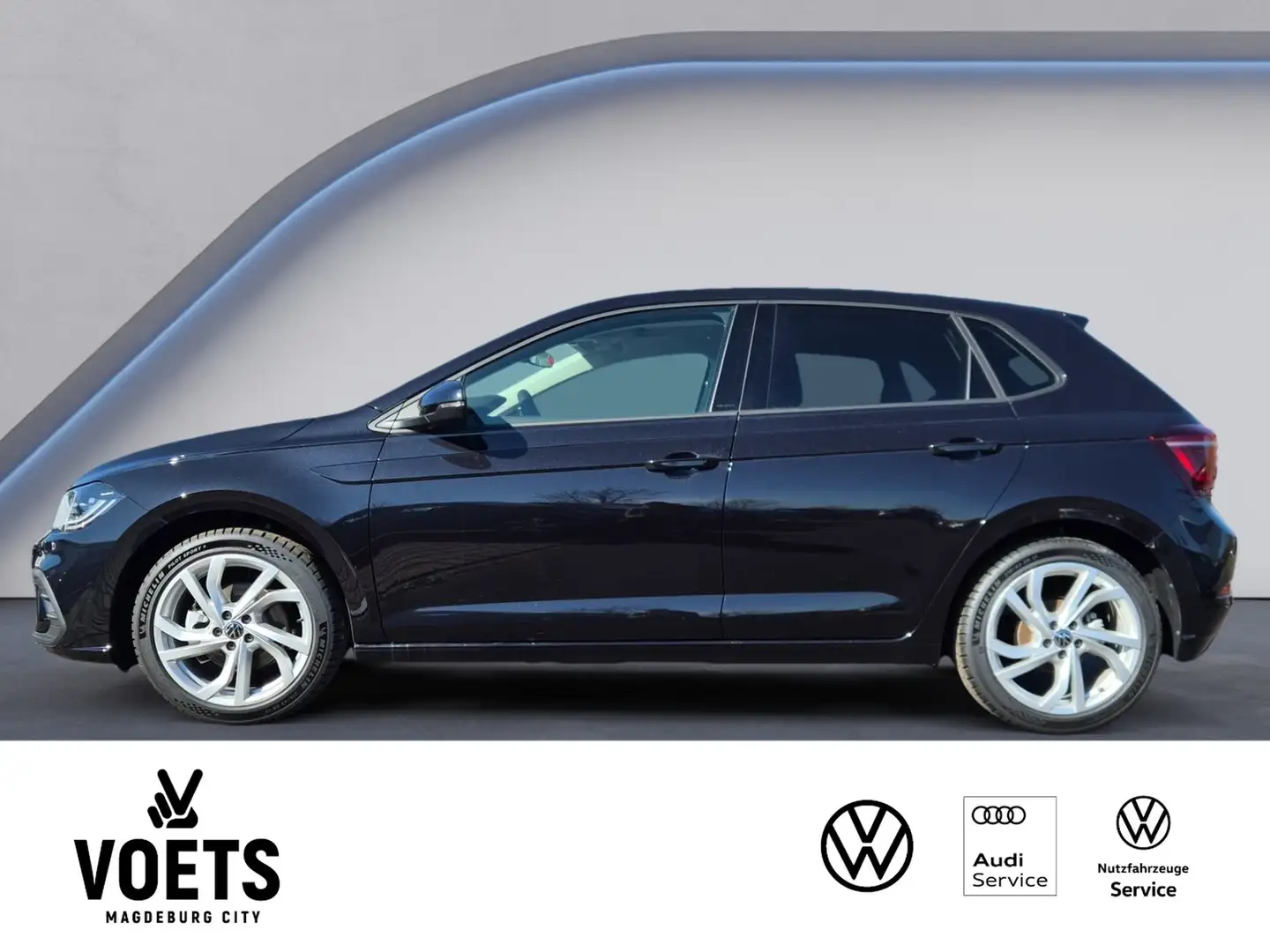 Volkswagen Polo 1,0 TSI Style DSG+PANO+KAMERA+NAVI+UPE:38.219,- Schwarz - 2