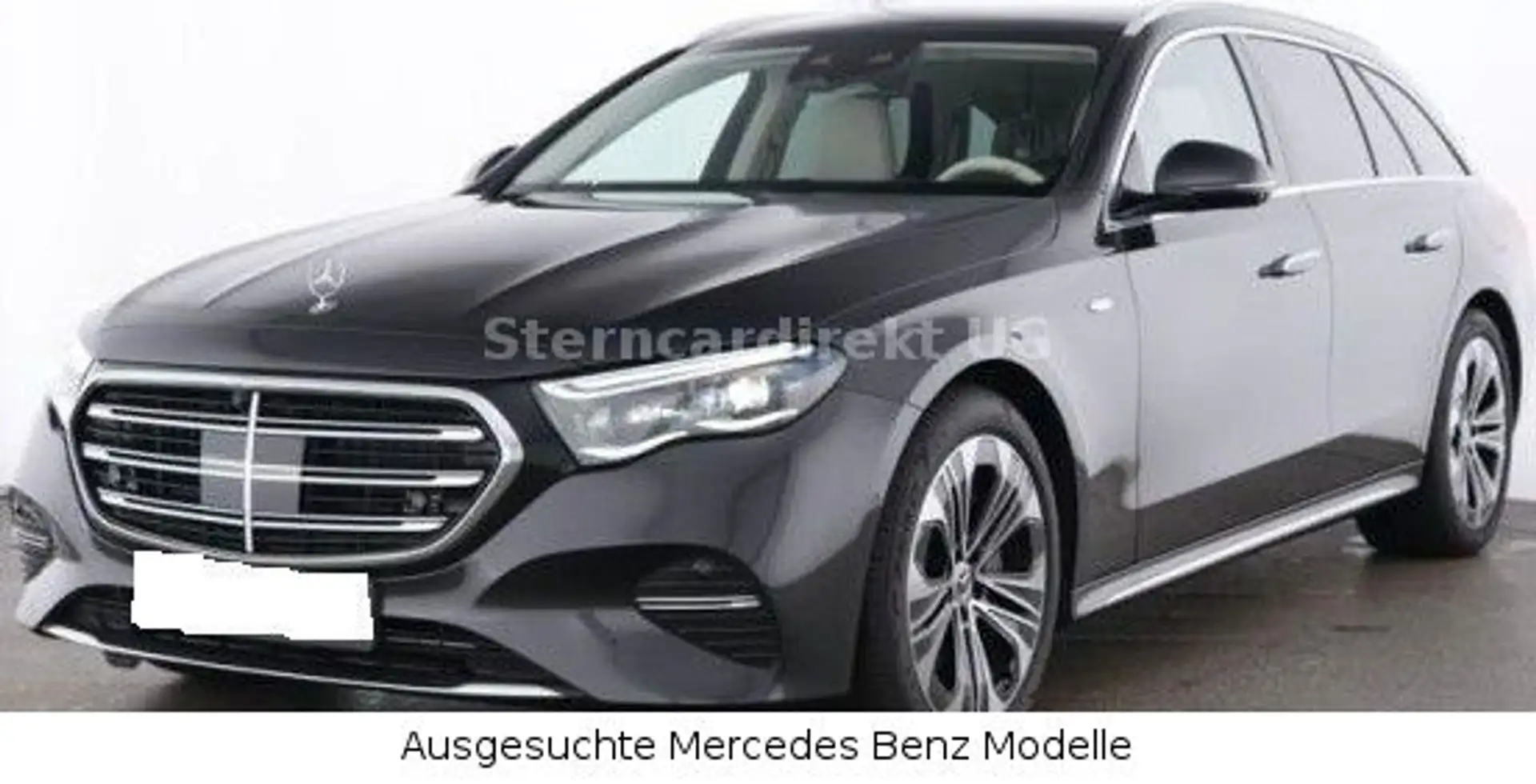 Mercedes-Benz E 300 de T Exclusive LEDER AHK MEMORY DISTRONIK Gris - 1