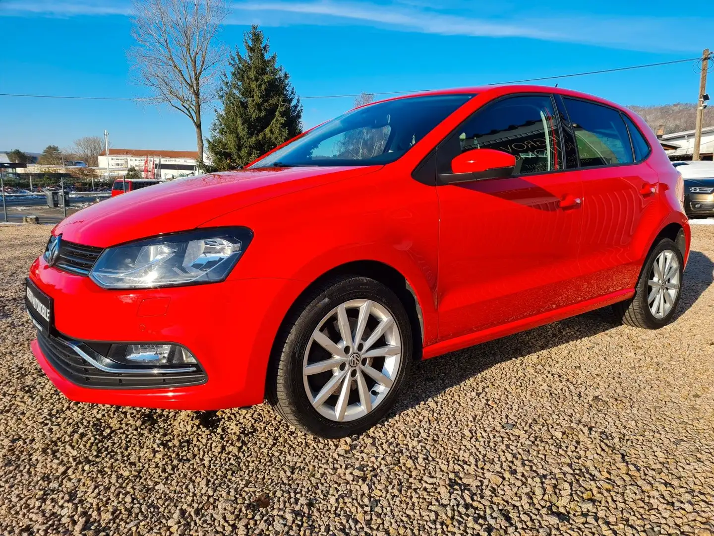 Volkswagen Polo V Highline BMT/Start-Stopp Rouge - 1
