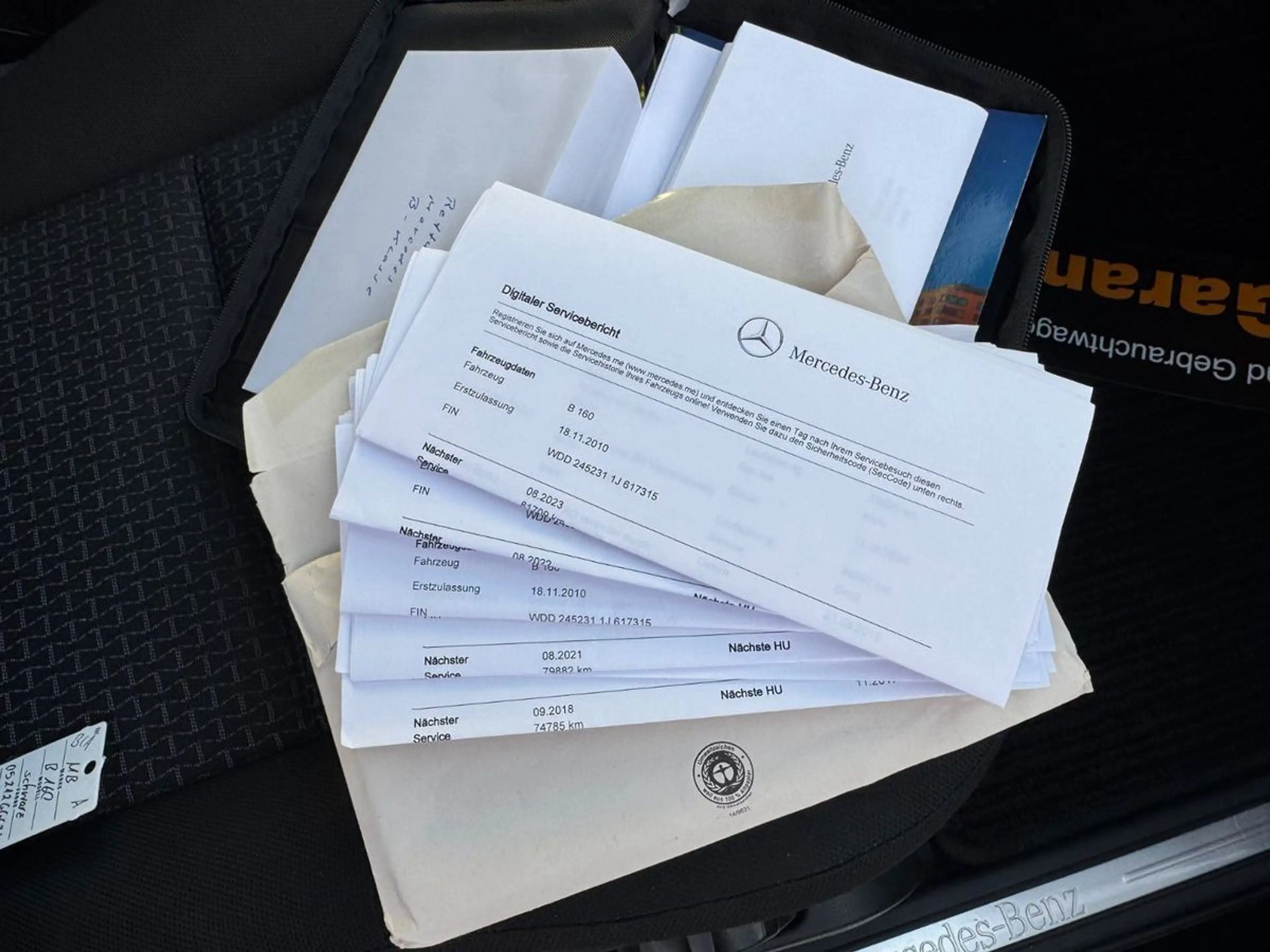 Mercedes-Benz B 160 2. Hand Scheckheftgepflegt bei Mercedes — photo 11