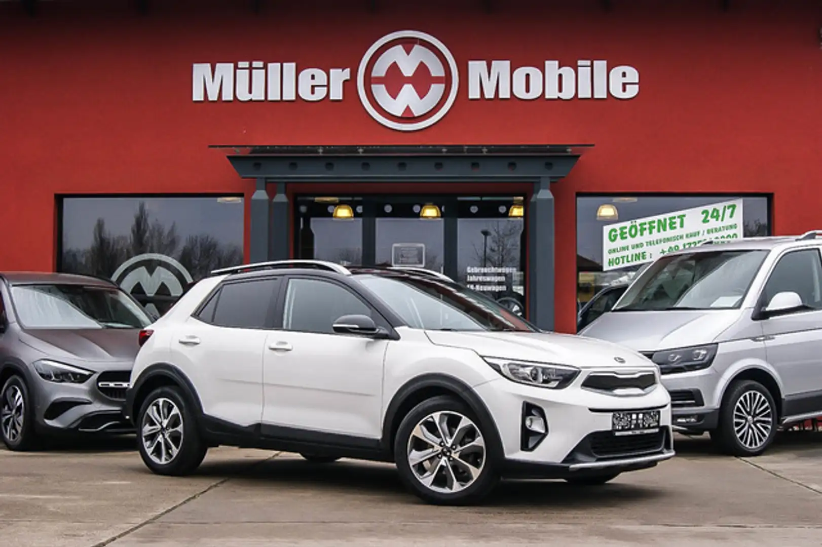 Kia Stonic 10 T-GDI DCT OPF Emotion AUTOMATIK 1.HAND Vision White - 1