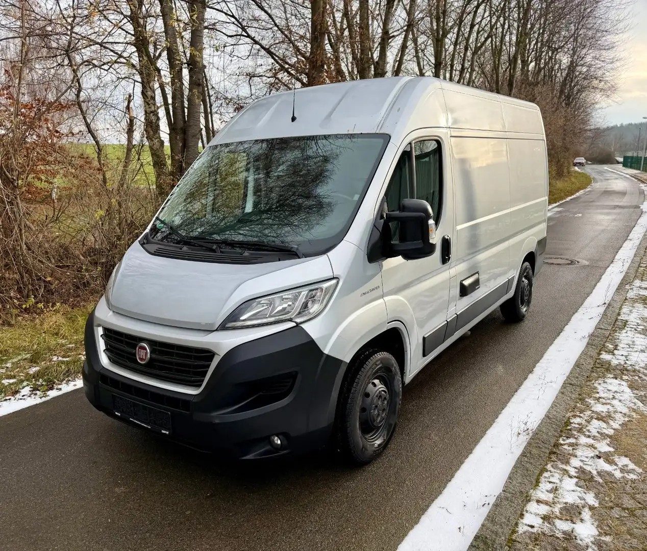 Fiat Ducato 2.3 150 L2H2 Klima AHK Tempomat Kamera Silber - 1