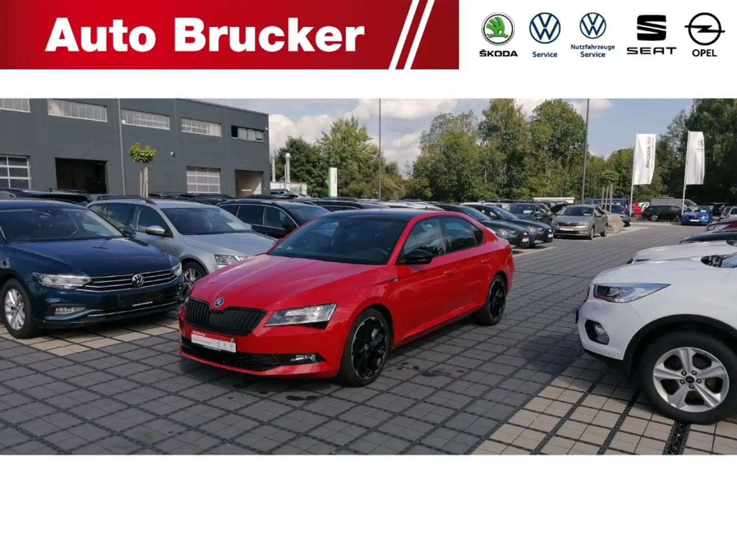 Skoda Superb SportLine 1.5 TSI ACT  Sportline AHK Navi Rot - 1