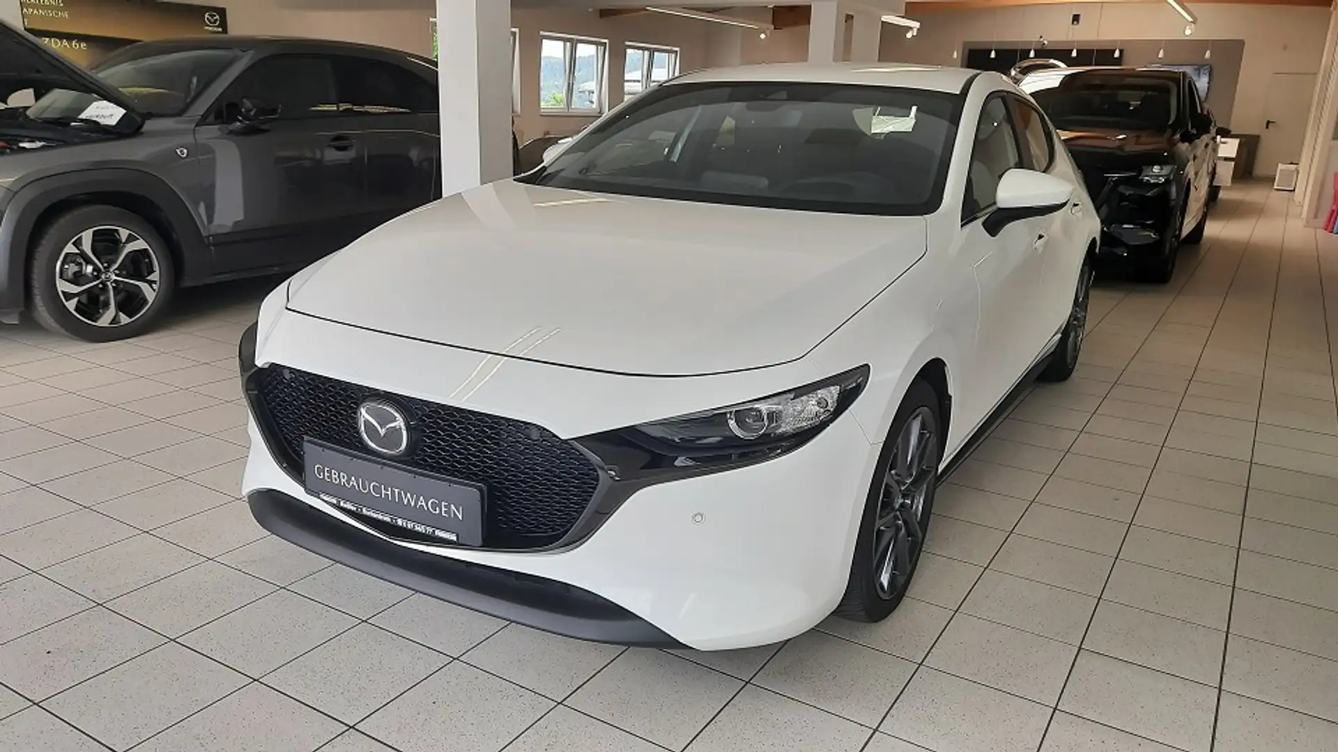 Mazda 3 SKYACTIV-G 2.0 150PS M Hybrid Select *18Zoll*Premi Weiß - 1