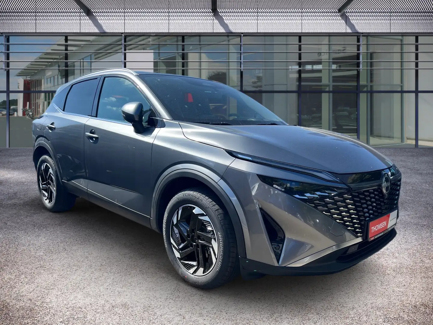 Nissan Qashqai MY24 1.3 DIG-T MHEV 158PS N-Connecta LED Gris - 2