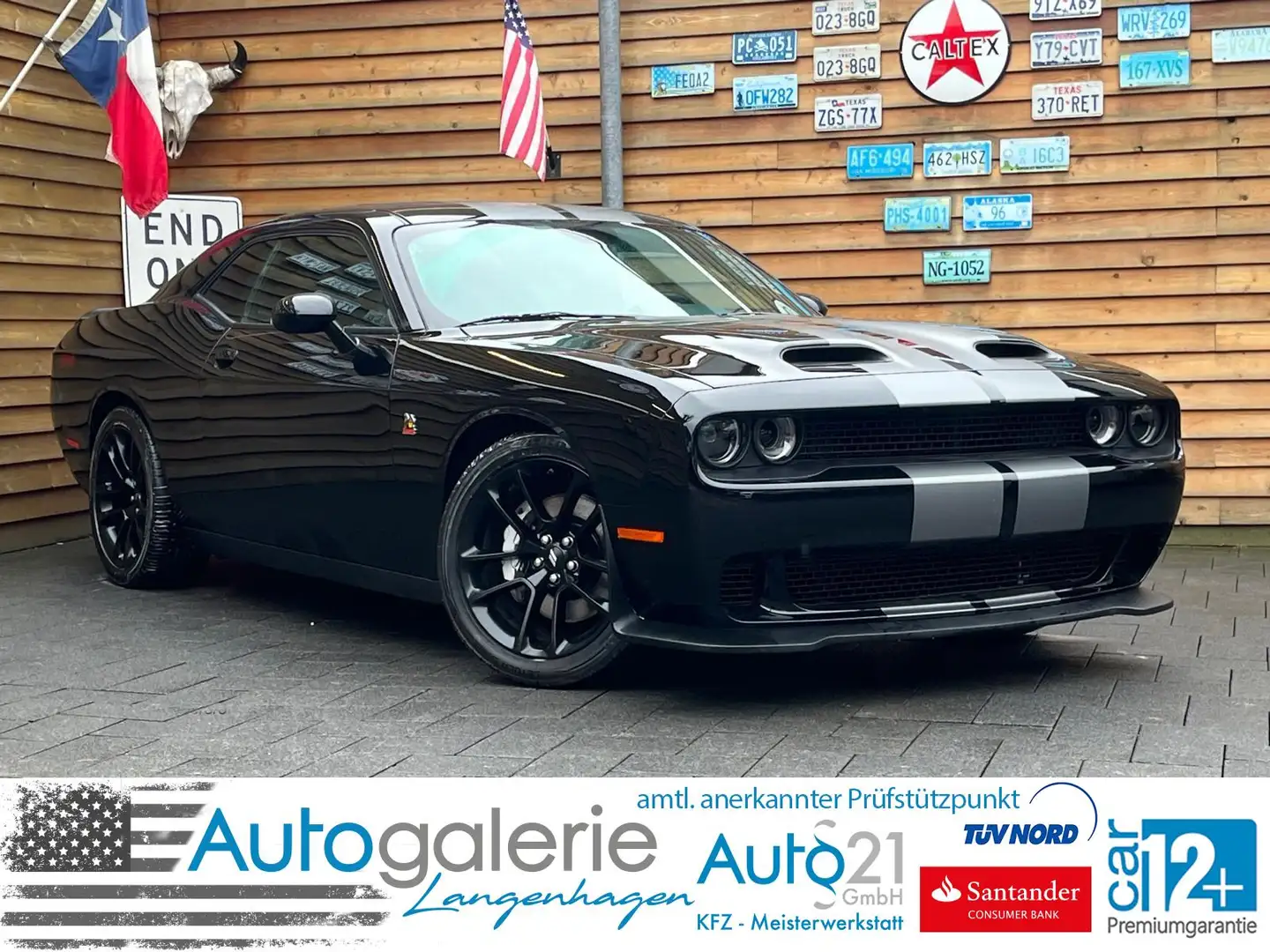 Dodge Challenger 6,4L Scat Pack 392 R/T Kamera Alpine Schwarz - 1