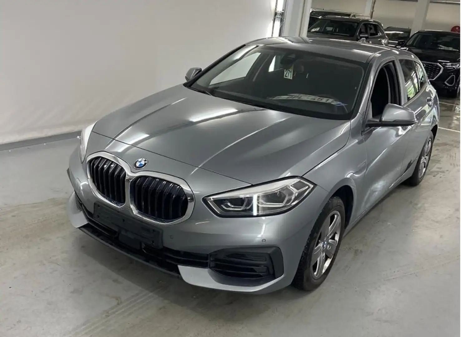 BMW 116 116d Aut. Gris - 1