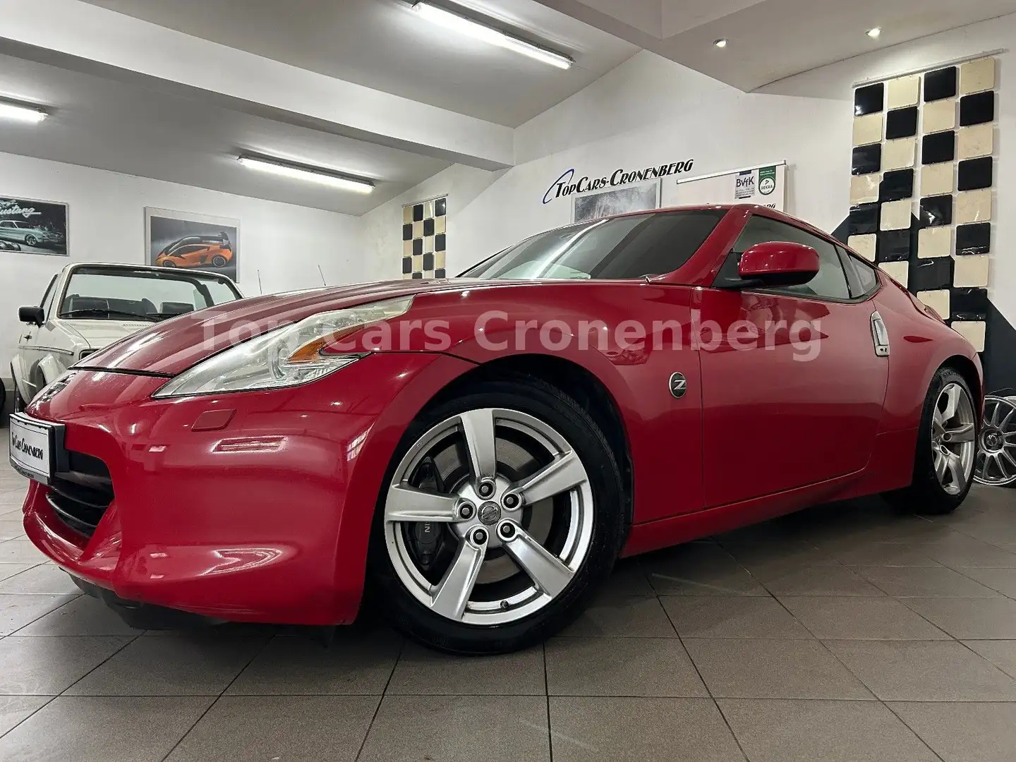 Nissan 370Z 370  Z 3.7 V6 Coupe*1.Hand*Bi-Xenon*el.Sitze* Rot - 2