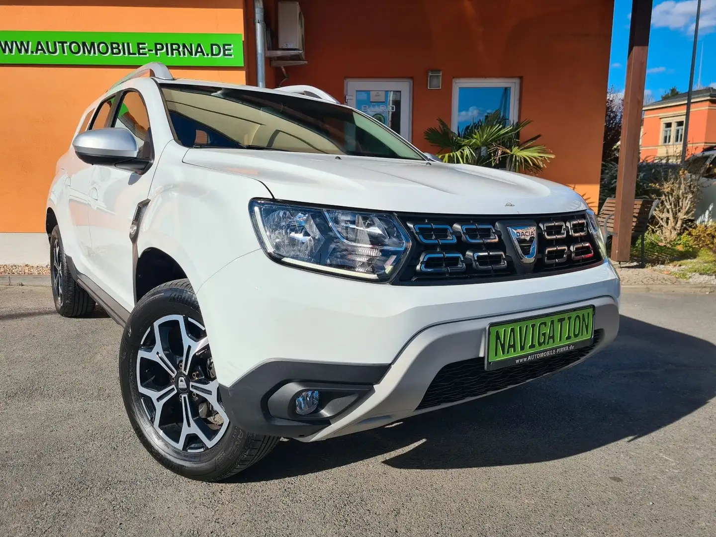 Dacia Duster II Prestige 1.3 TCe 130 mit NAVI/SHZ/CAM Blanc - 1