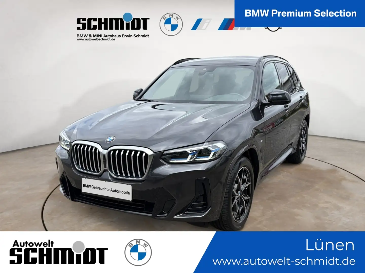 BMW X3 xDrive30d M Sportpaket + 2Jahre-BPS.-GARANTIE Gris - 1