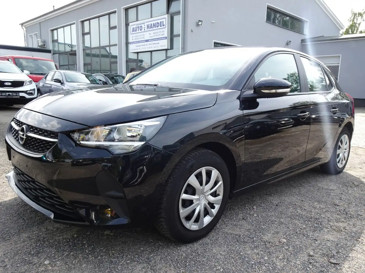 Opel Corsa F Edition 1.2 55kW, KLIMA-NAV-R.CAM-SHZ Schwarz - 1