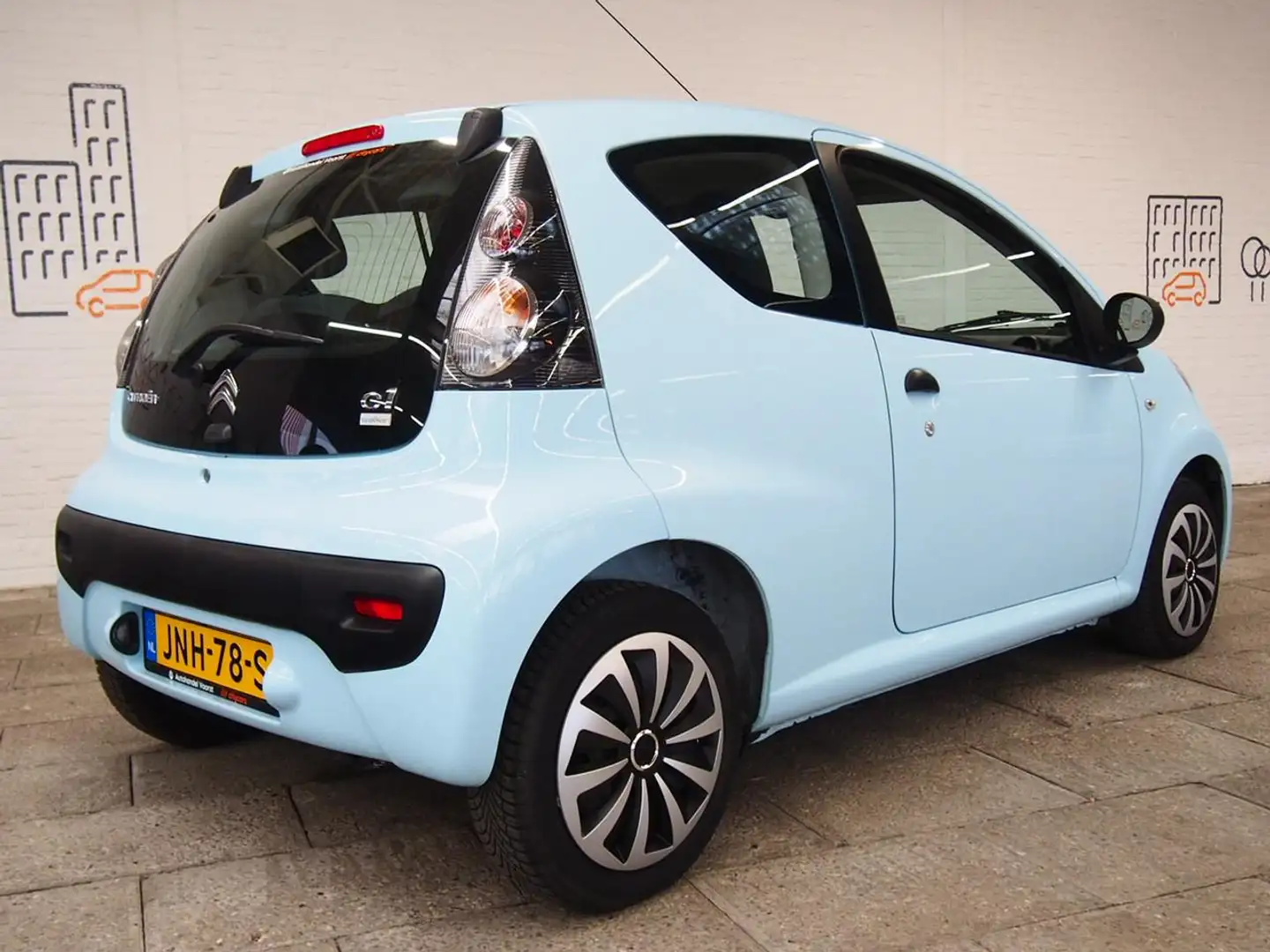 Citroen C1 1.0 12V Séduction Airco (APK:Nieuw) Incl.Garantie Azul - 2