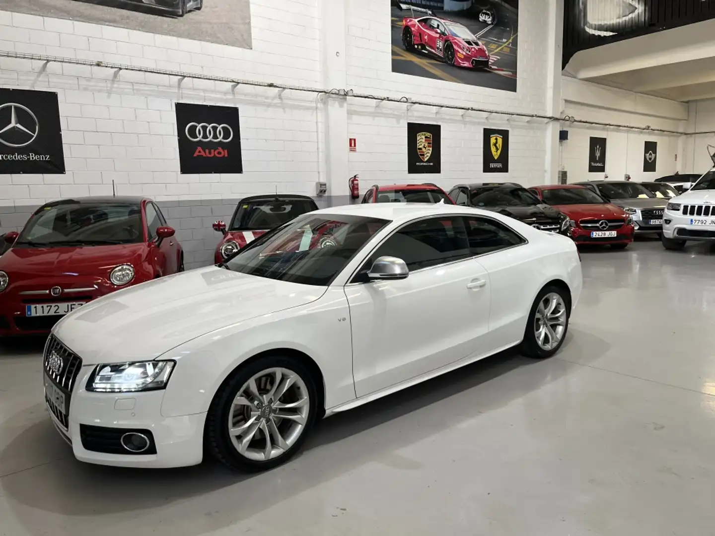 Audi S5 4.2 quattro Blanc - 2