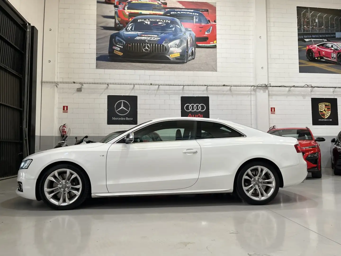 Audi S5 4.2 quattro Blanc - 1