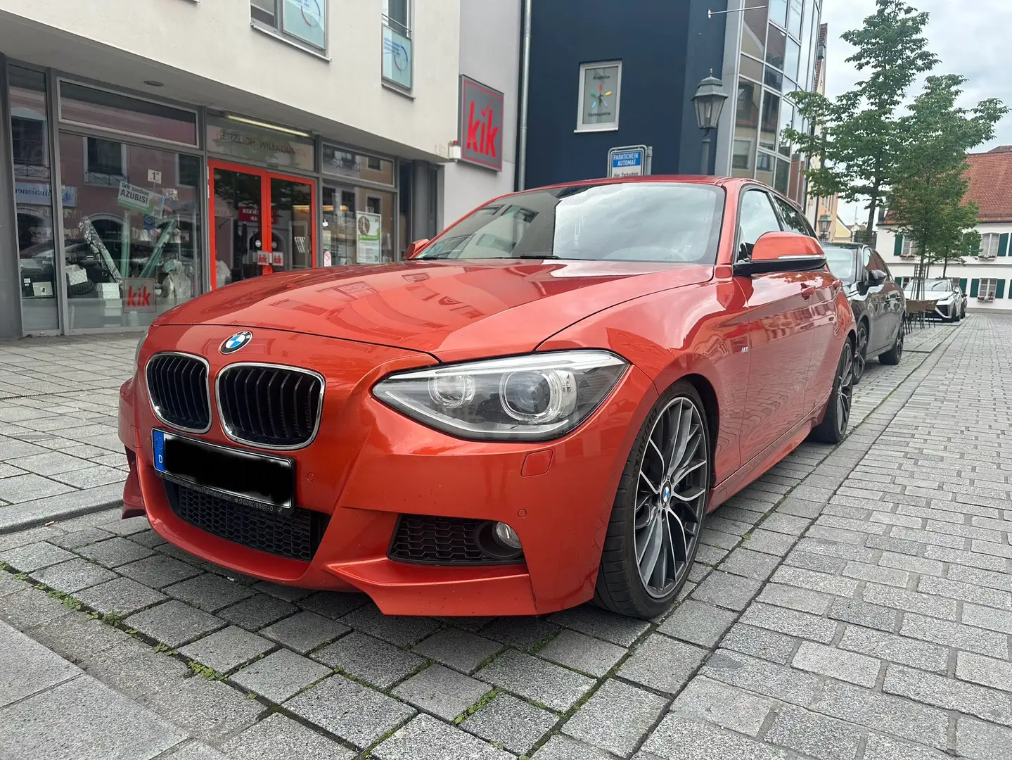 BMW 120 120d F20 M Paket Navi Prof. H&K Valencia Orange Arancione - 1