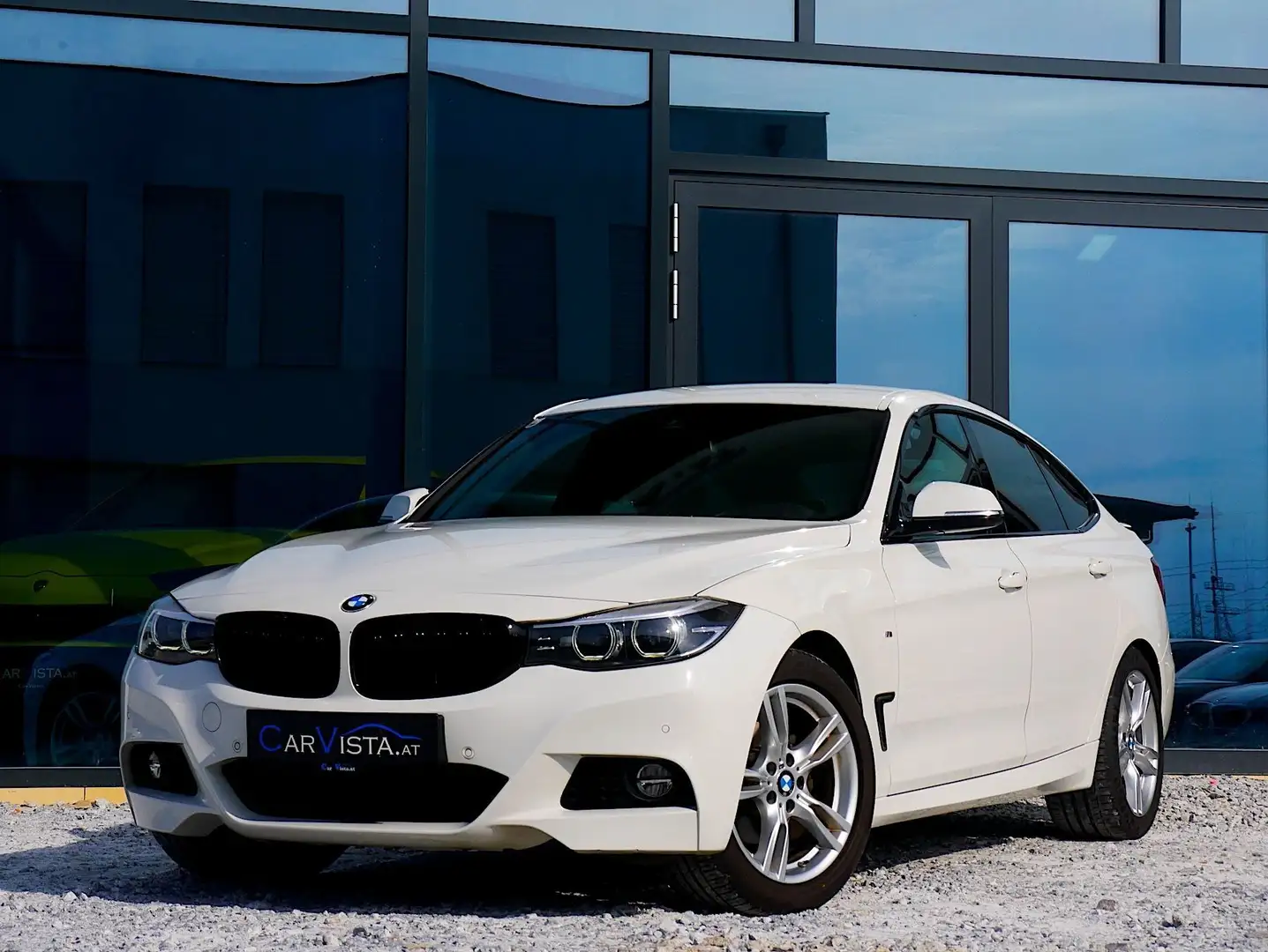 BMW 320 d GT M Sport Aut. Blanc - 2