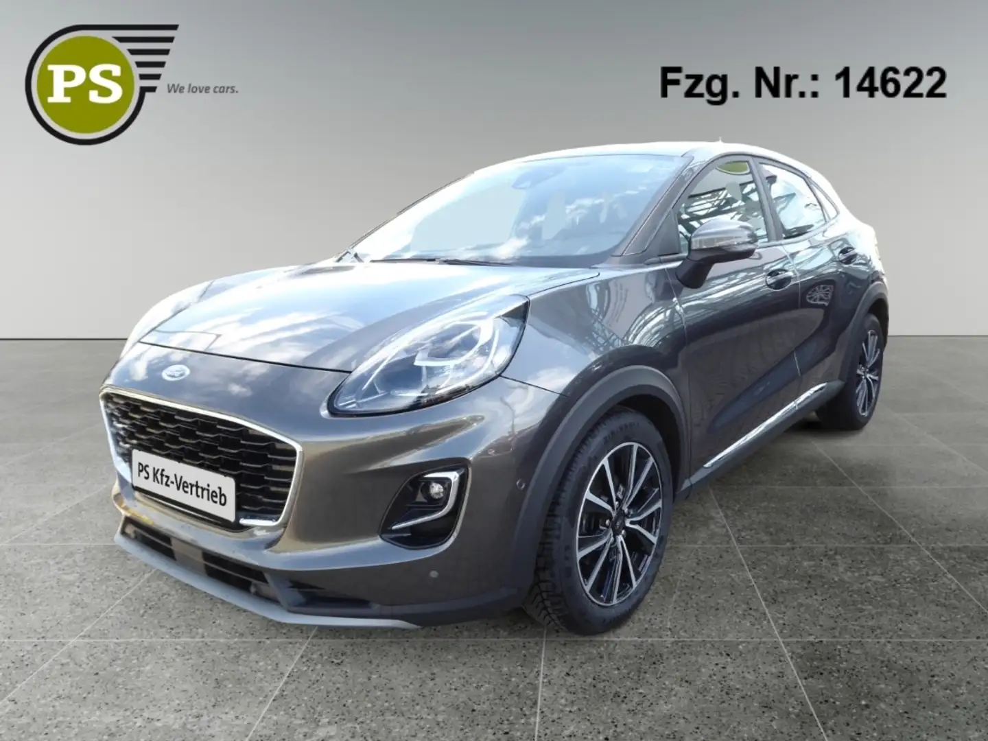 Ford Puma 1.0 EcoBoost Titanium LED Navi ACC CarPlay Grau - 1