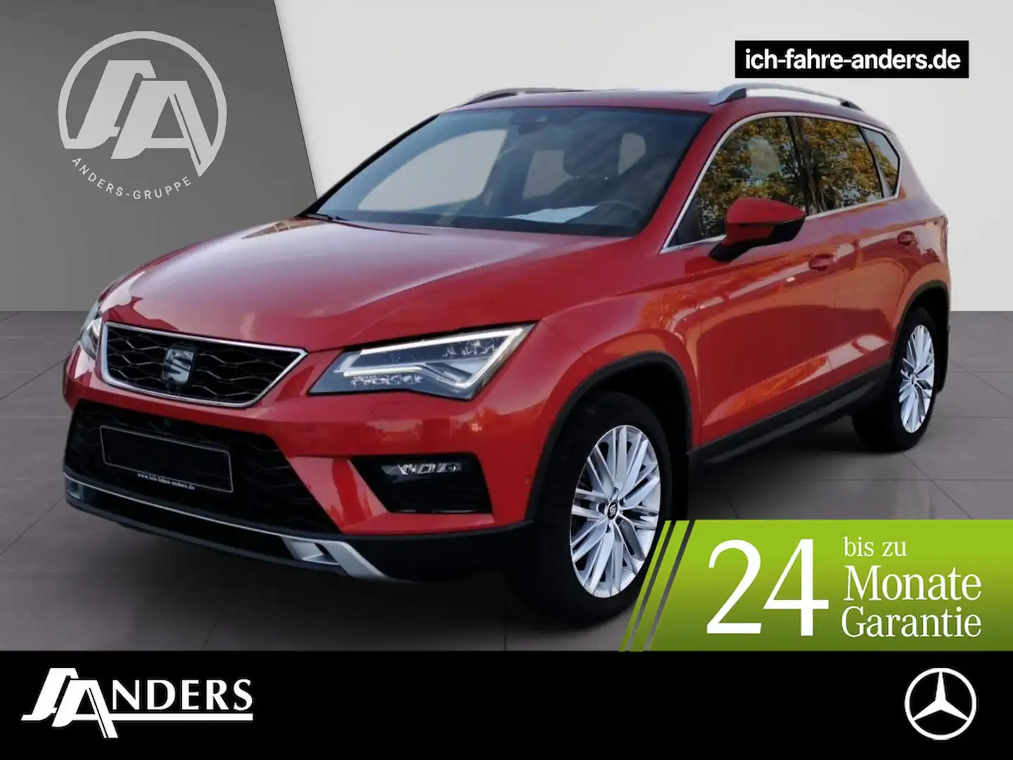 SEAT Ateca 1.5 TSI Xcellence DSG 360°+Distronic+LED Rot - 1