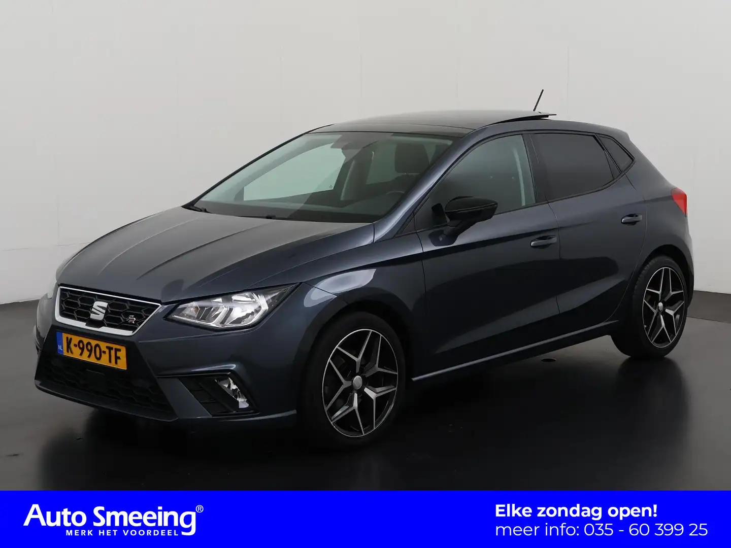 SEAT Ibiza 1.0 TSI FR Business Intense DSG | Schuifdak | Stoe Grijs - 1