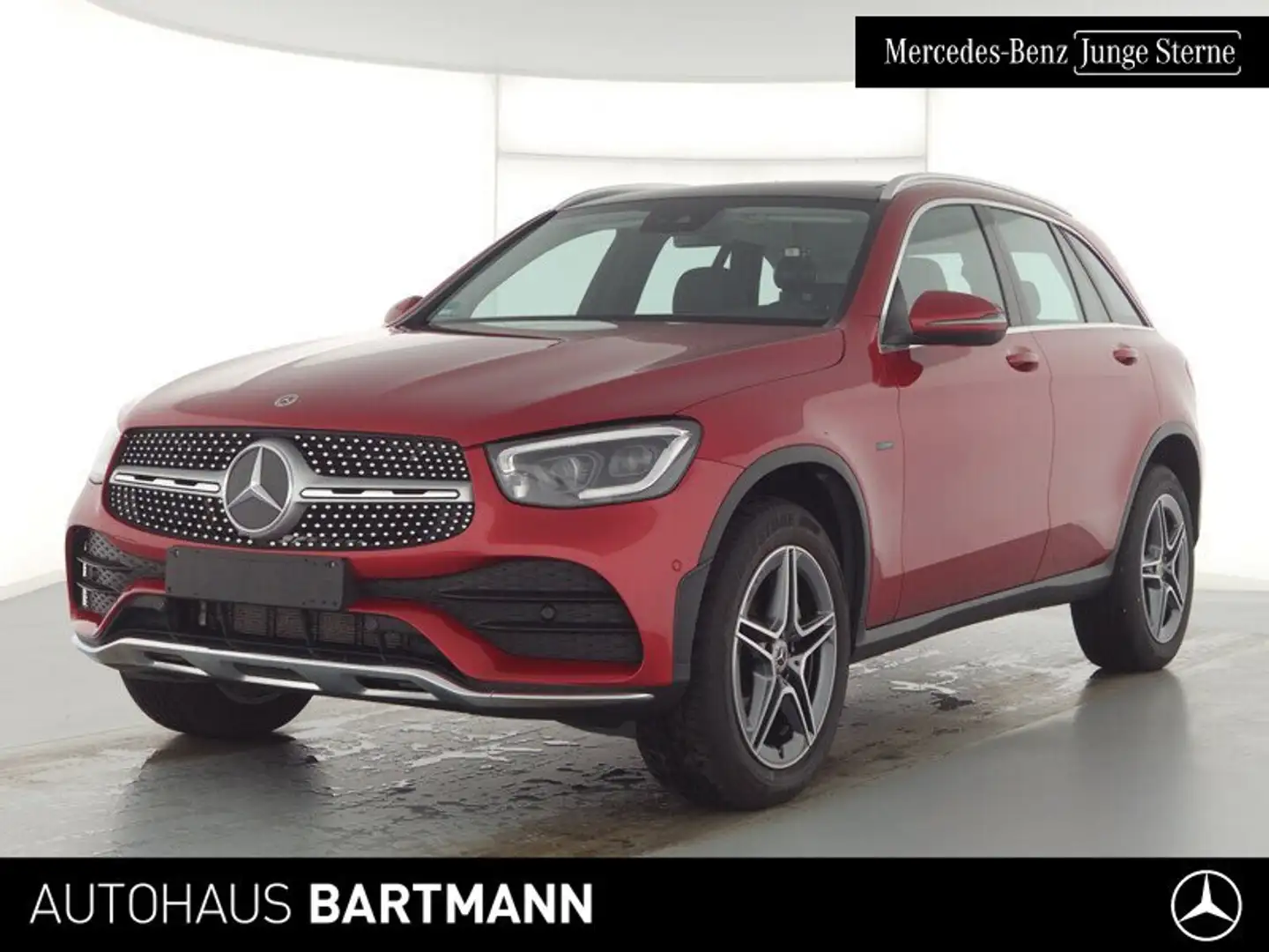 Mercedes-Benz GLC 300 GLC 300de 4M AMG+PANO+MULTIBEAM +AHK+JungerStern Rouge - 1