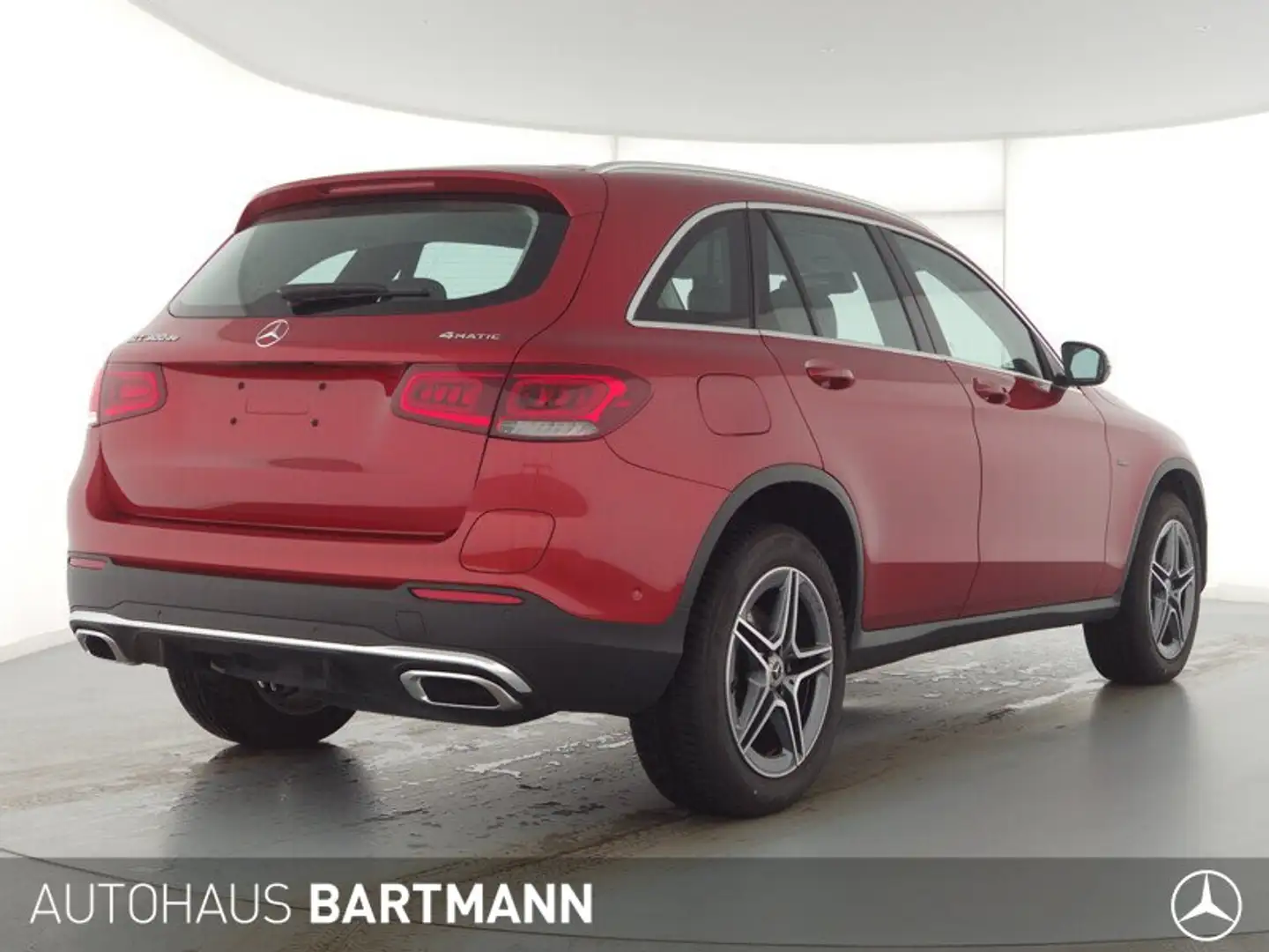 Mercedes-Benz GLC 300 GLC 300de 4M AMG+PANO+MULTIBEAM +AHK+JungerStern Rouge - 2