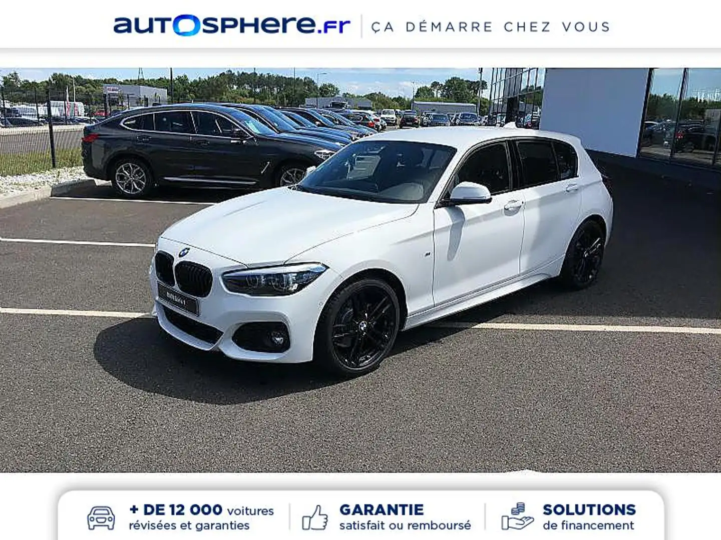 BMW 114 SERIE 1 d 95ch M Sport Ultimate 5p Euro6c bijela - 1