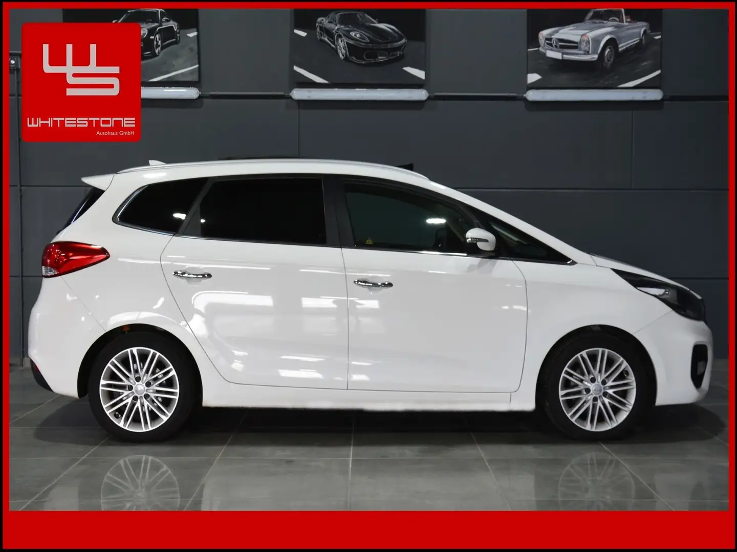 Kia Carens 2.0 GDI Aut 1.Hand 7 Sitze Leder AHK Pano Blanco - 2