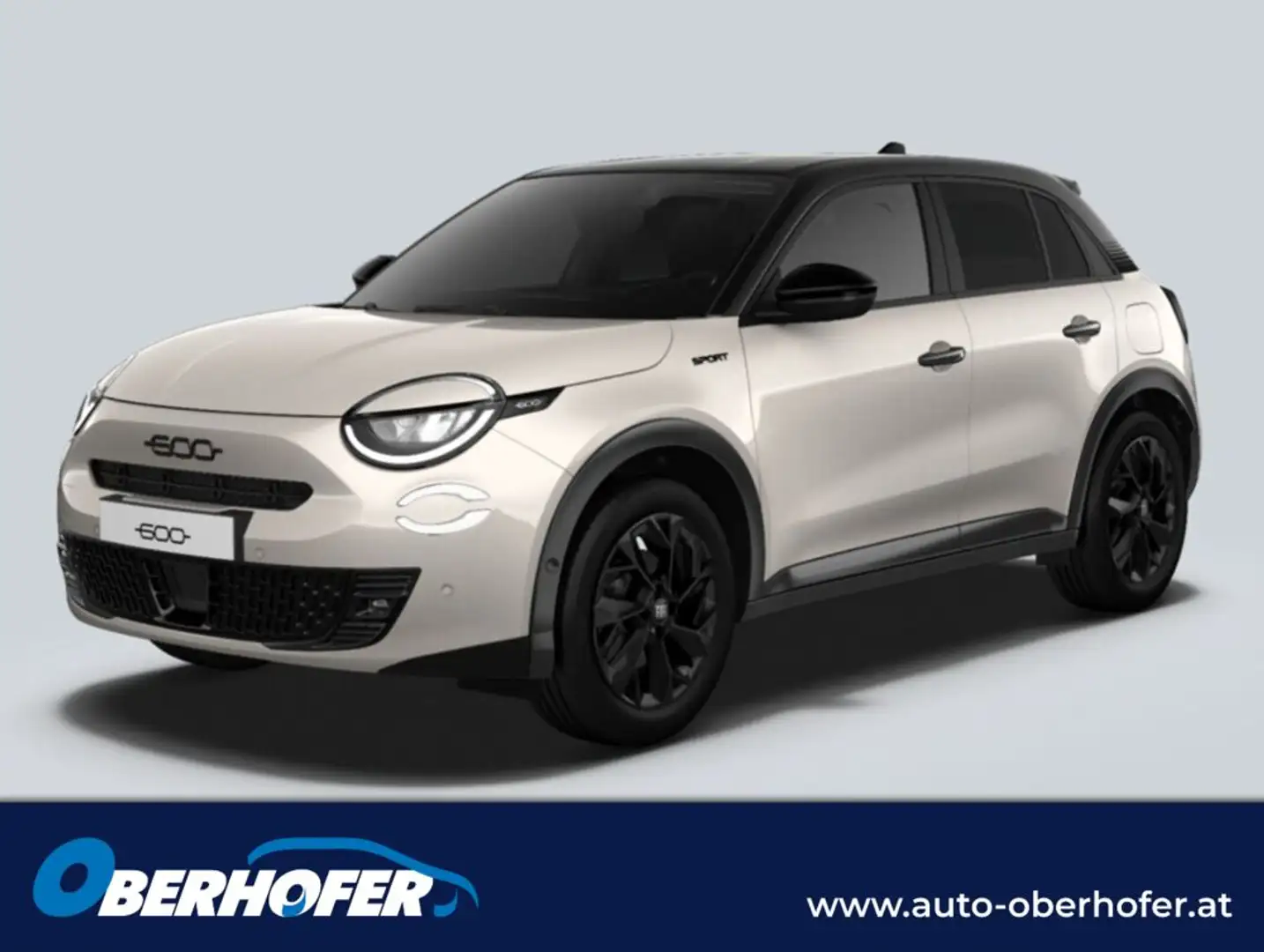 Fiat 600 SPORT Hybrid mHEV 110 eDCT Beige - 1