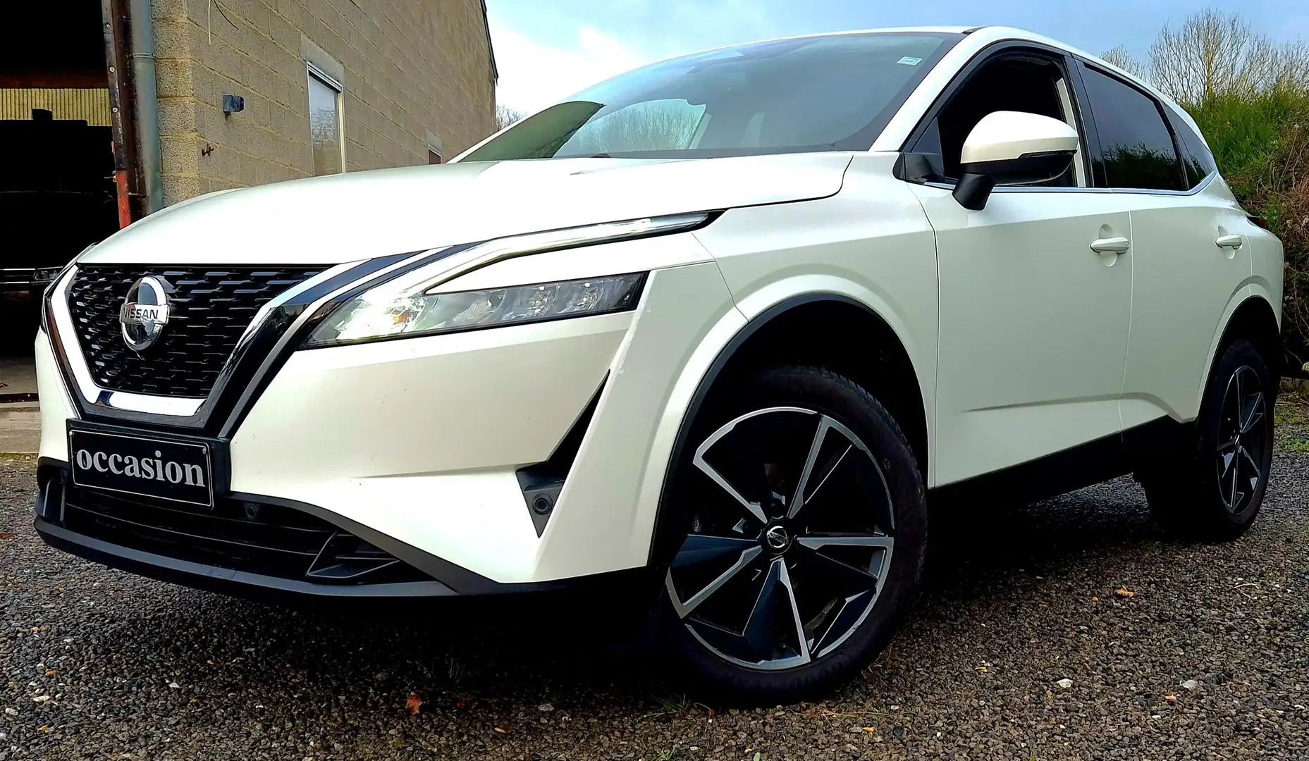 Nissan Qashqai 1.3 DIG-T MHEV Tekna TVA DEDUCTIBLE Blanc - 1