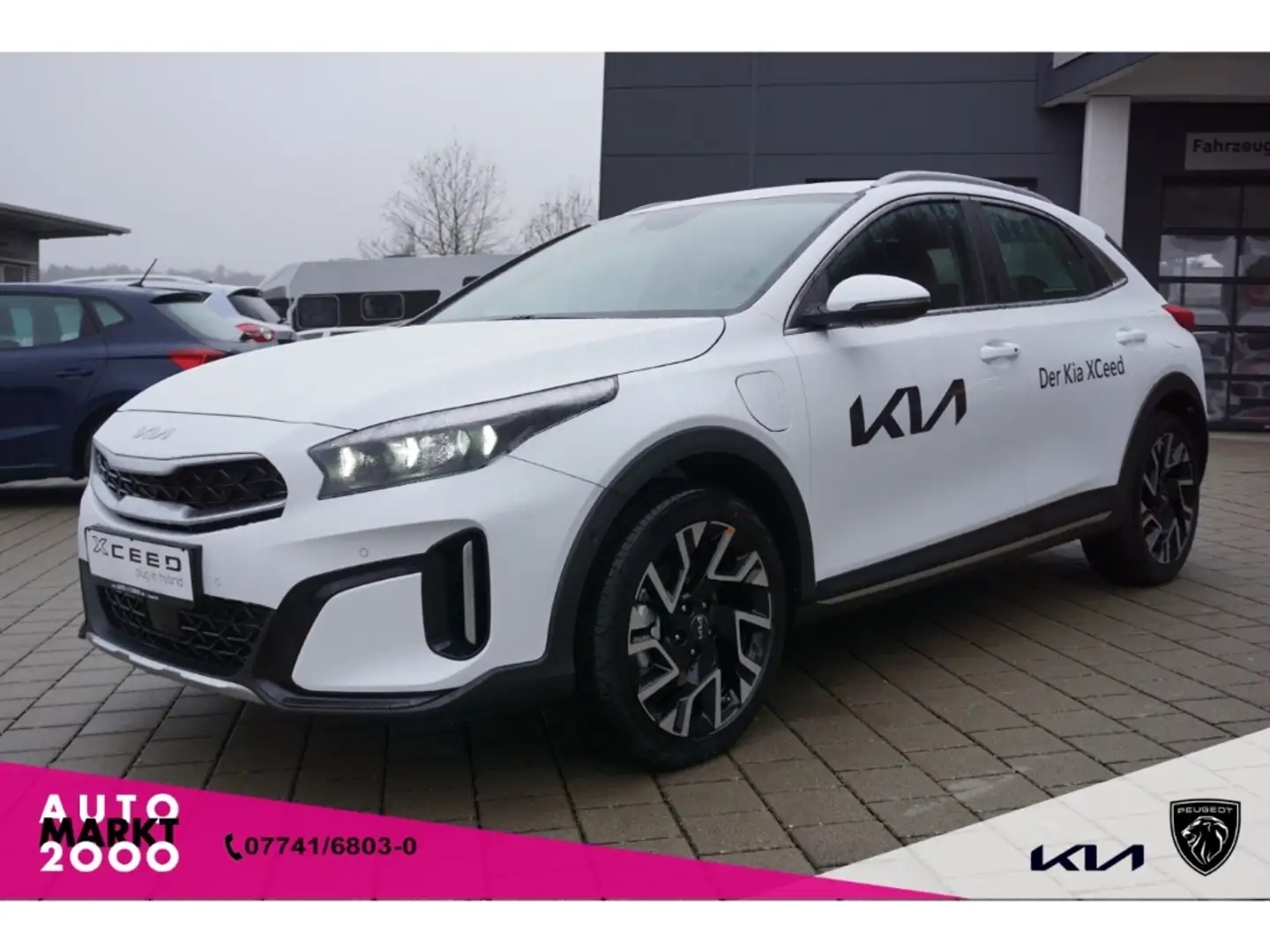 Kia XCeed 1.6 GDI PHEV Spirit DCT6 Navi LED ACC LM Blanc - 1
