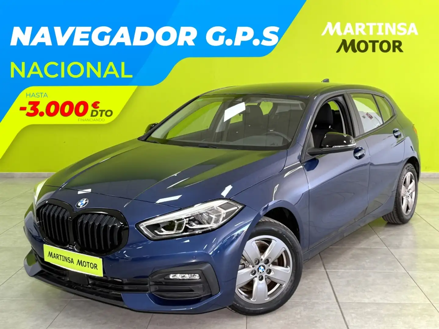 BMW 116 116d Azul - 1