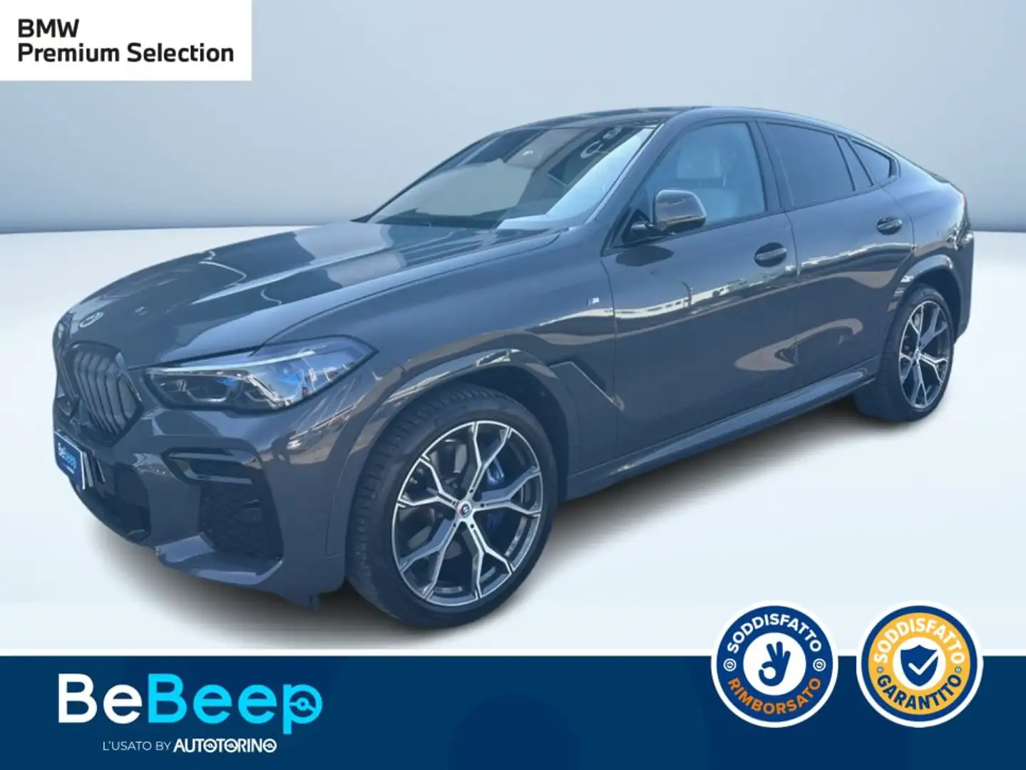 BMW X6 XDRIVE40I MHEV 48V MSPORT AUTO Gris - 1