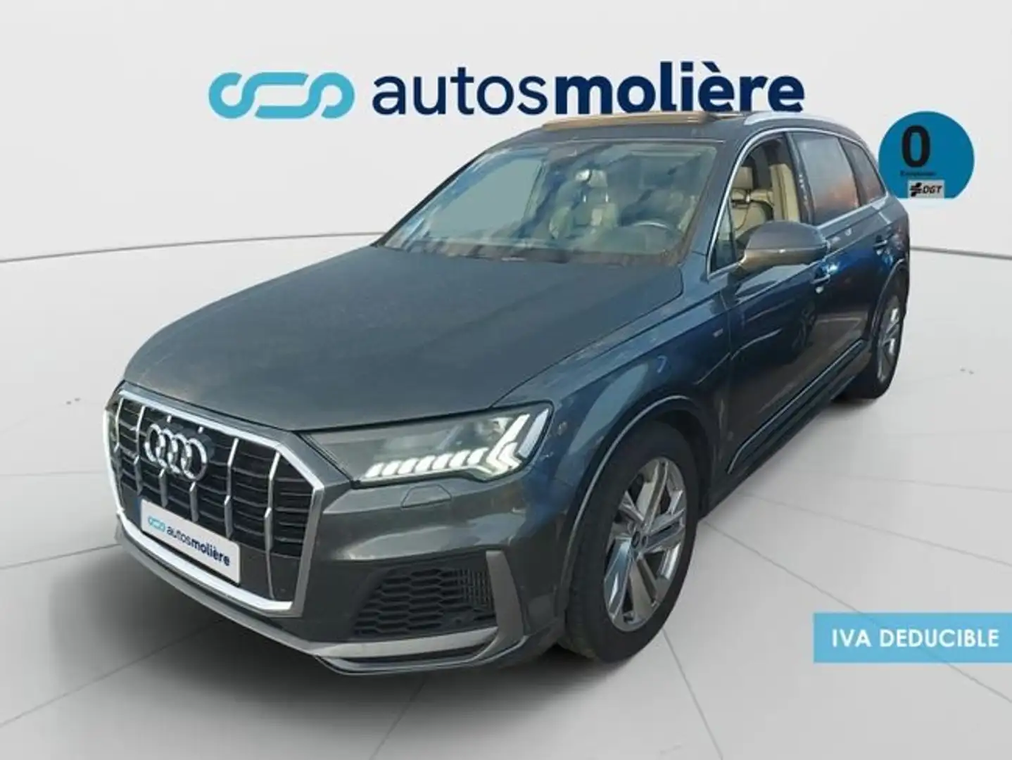 Audi Q7 S line 55 TFSI e quattro 280 kW (381 CV) tiptronic Gris - 1