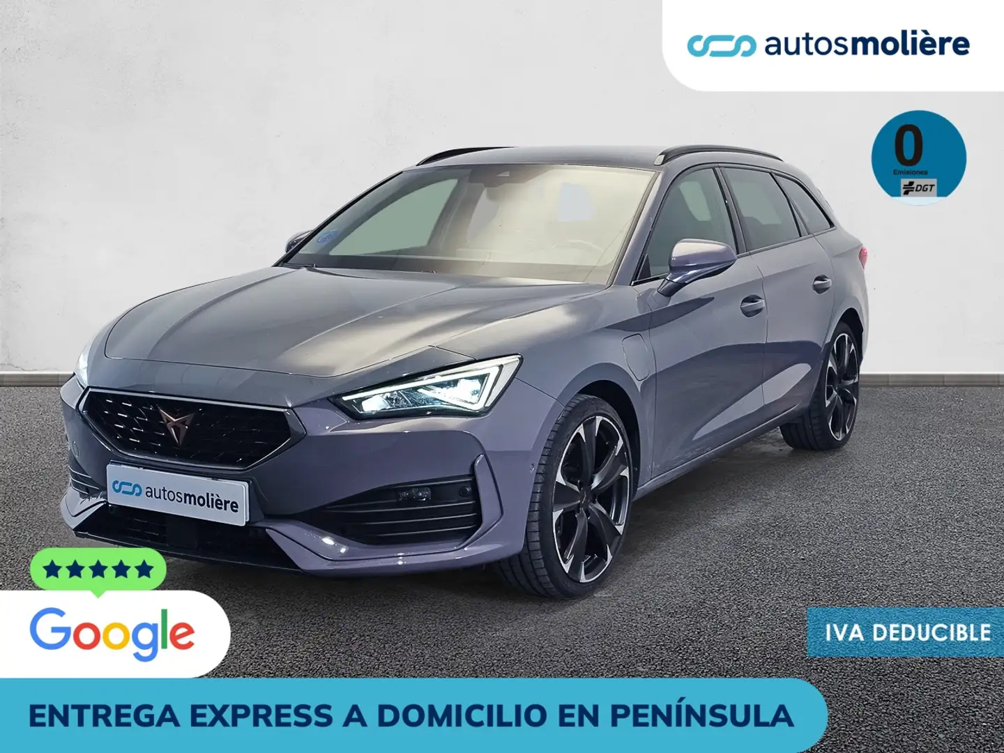 CUPRA Leon Sportstourer 1.4 TSI VZ E HYBRID DSG 245 Gris - 1