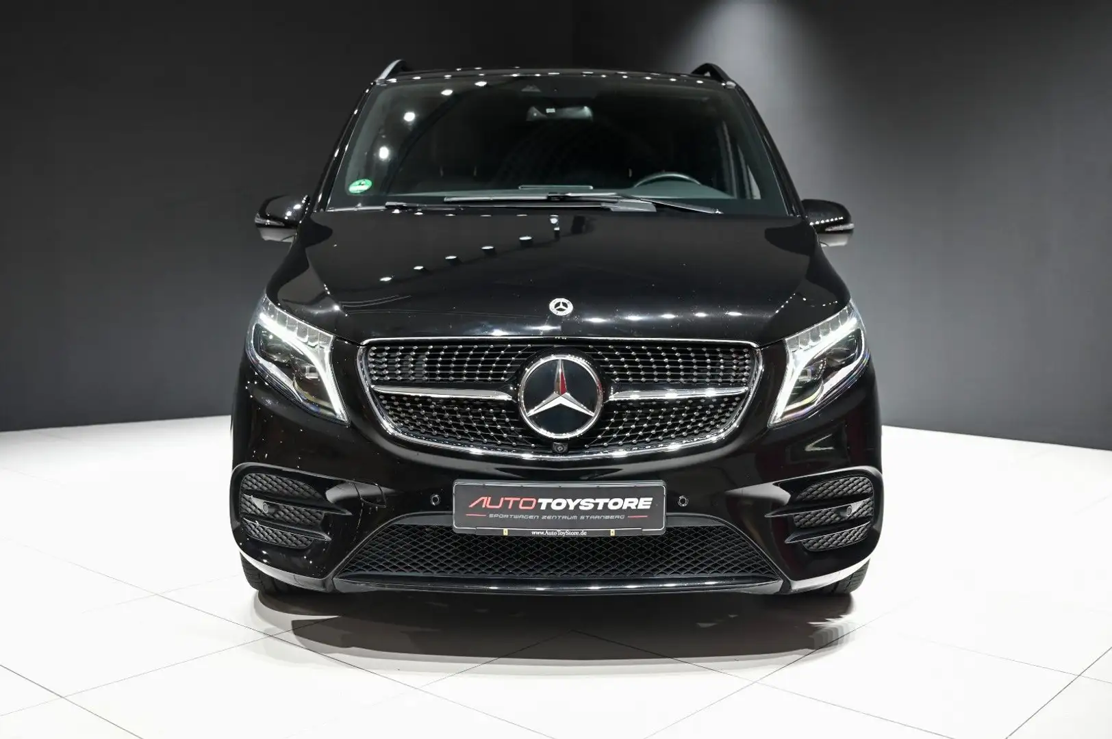 Mercedes-Benz V 300 Avantgarde lang, MBUX,Burmester, 360° Black - 2