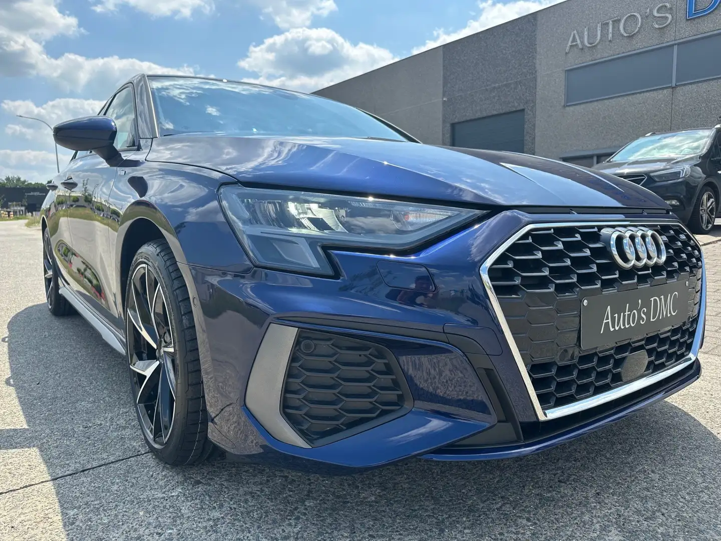 Audi A3 30 TFSI * S line *s- tronic*camera*leder*gps*.. Bleu - 1